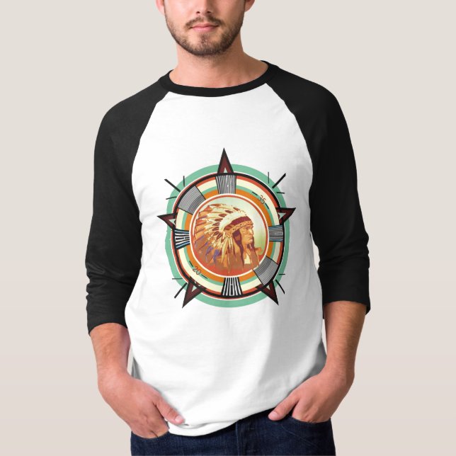 Indian Head Test Pattern T-Shirt (Front)