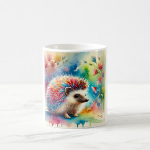Indian Hedgehog 200624AREF216 - Watercolor Coffee Mug