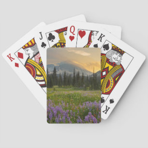 Indian Henry's Hunting Ground at sunrise Playing Cards
