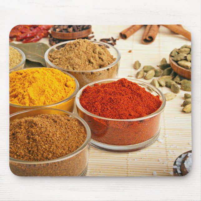 Indian Herbs Mouse Mat (Front)