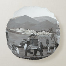 Indian Heritage Art Print Cushion