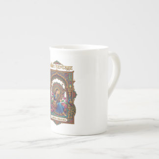 Indian Heritage: Classical Musician Veena Art Bone China Mug