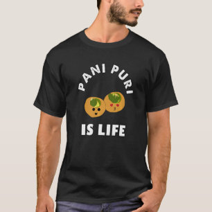 Indian Hindi  pani puri love T-Shirt
