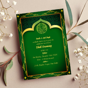 Indian Hindu Boy Dhoti Ceremony Pancha Kattu Invit Invitation