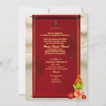 Indian Hindu House Warming Grihapravesh Invitation