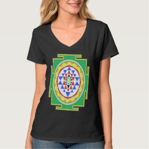 Indian Hindu Wedding for Indians Sri Yantra Diagr T-Shirt