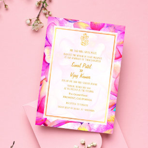 Indian Hindu Wedding Ganesha Invitation