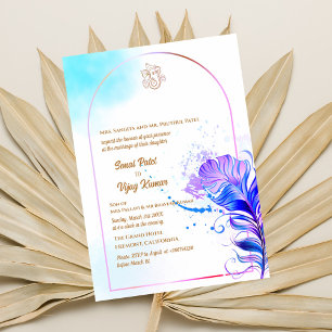 Indian Hindu Wedding Ganesha Invitation