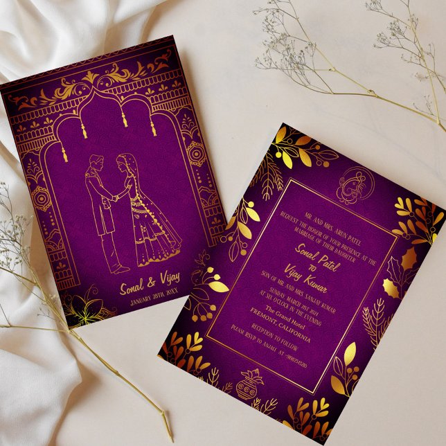 Indian Hindu Wedding Ganesha Invitation (Creator Uploaded)