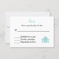 Indian Hindu Wedding Invitation RSVP