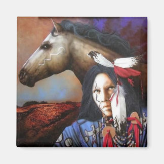Indian/Horse Magnet
