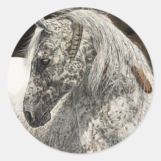 Indian Horse Sticker