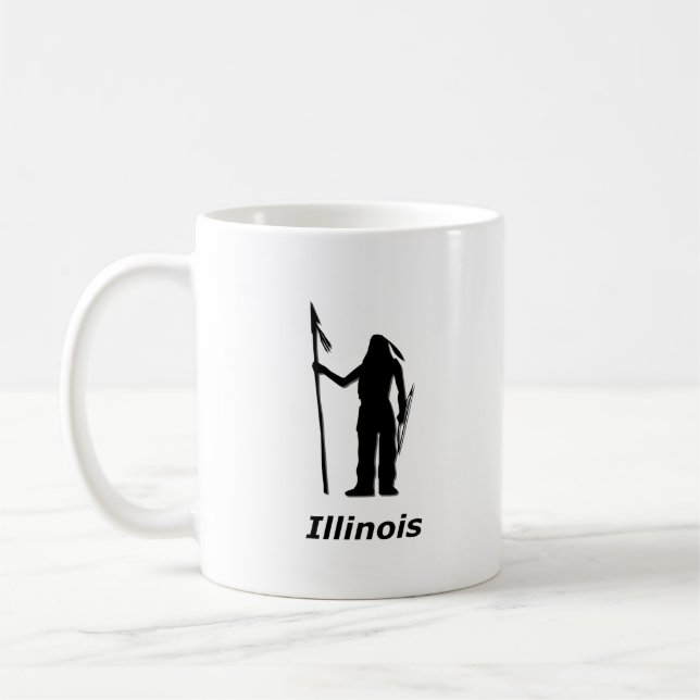 Indian Illinois Coffee Mug (Left)