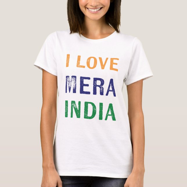 Indian Independence Day- 15 Augsut T-Shirt (Front)
