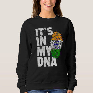 Indian India Flag  Pride Country Home Nation Sweatshirt