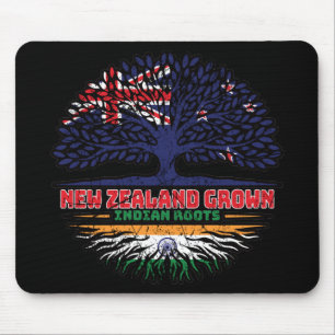 Indian India New Zealander New Zealand Tree Roots Mouse Mat