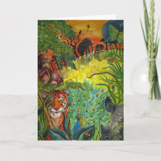 Indian Jungle Card