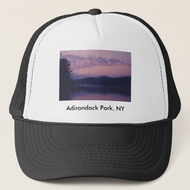 Indian Lake, Adirondack Park, NY Trucker Hat (Front)