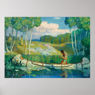 Indian Love Call, 1927 by Newell Convers Wyeth Poster