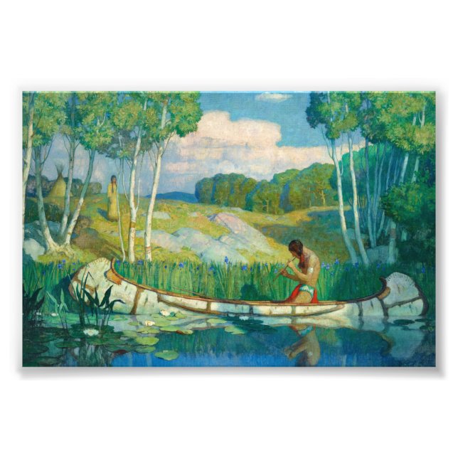 Indian Love Call by Newell Convers Wyeth Photo Print (Front)