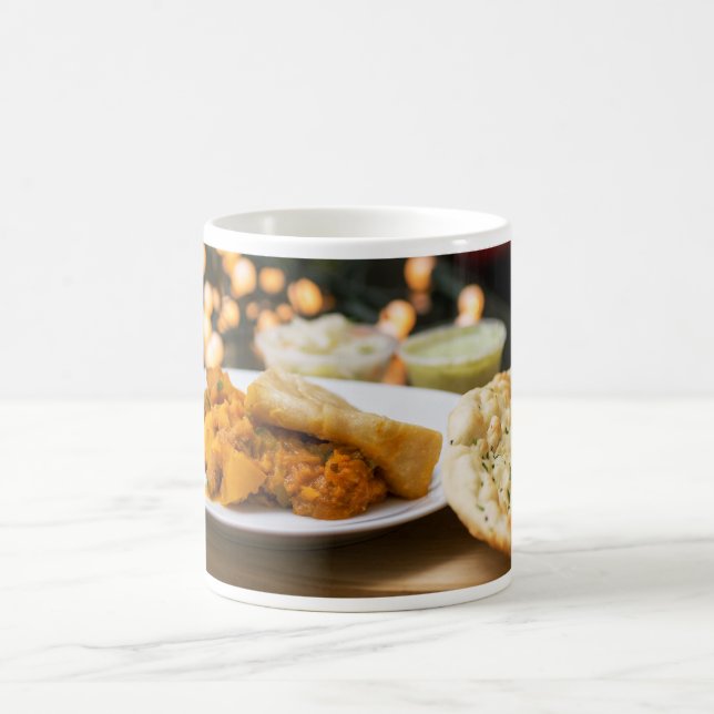 Indian meal coffee mug (Center)