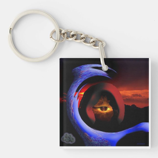 indian mile key ring (Front)