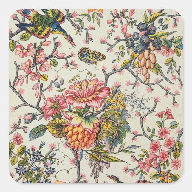 Indian model square sticker (Front)