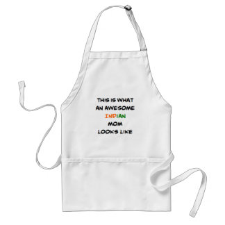 indian mom, awesome standard apron