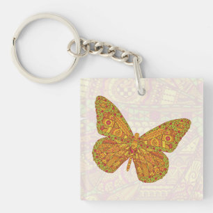 Indian Monarch Acrylic Keychain