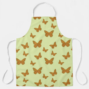 Indian Monarch All-Over Print Apron