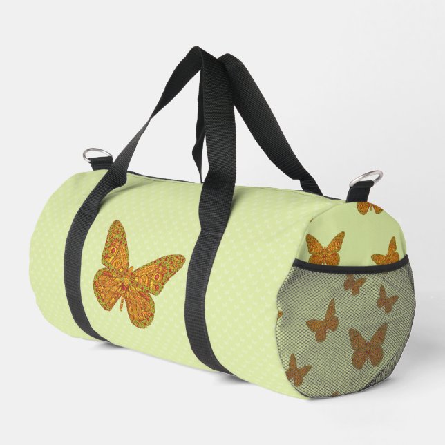 Indian Monarch Duffle Bag (Right Corner)