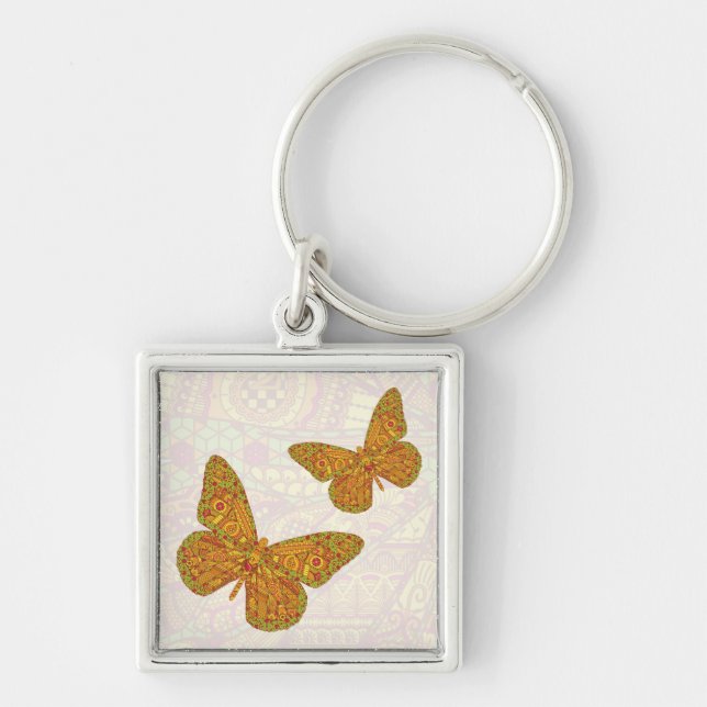 Indian Monarch Keychain (Front)