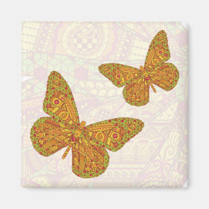 Indian Monarch Magnet