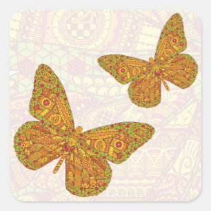 Indian Monarch Sticker