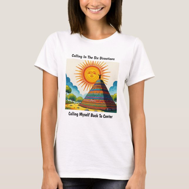 Indian Mound - Back to Centre T-Shirt (Front)