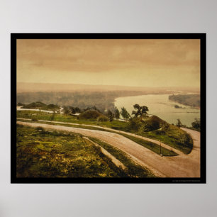 Indian Mound Park, St. Paul, MN 1898 Poster