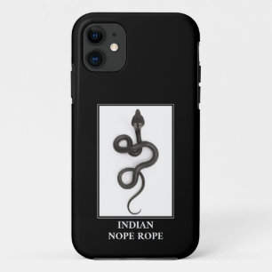 Indian Nope Rope - Cobra Snake Danger iPhone 11 Case