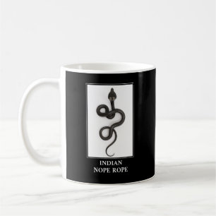 Indian Nope Rope - Cobra Snake Danger Coffee Mug