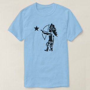 Indian North Star Bow and Arrow Pop Art T-Shirt