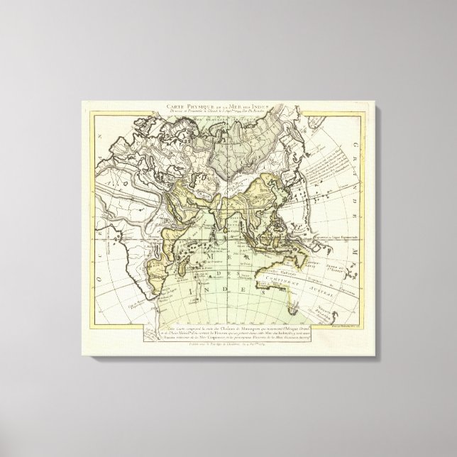 Indian Ocean Canvas Print (Front)