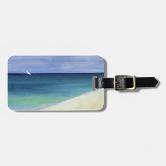 Indian Ocean II 1995 Luggage Tag (Front Horizontal)
