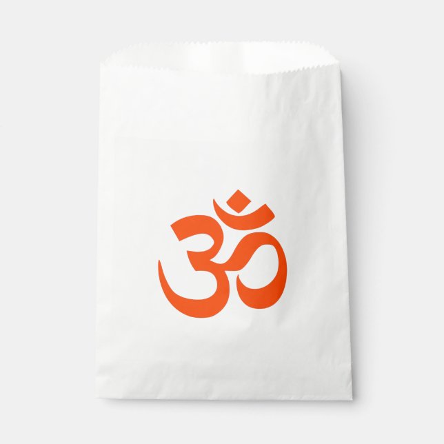 Indian Om Symbol Favour Bags (Front)