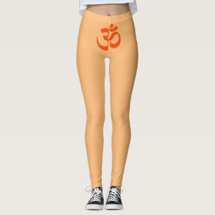 Indian Om Symbol Leggings