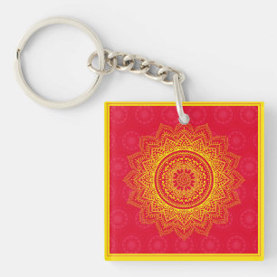 Indian ornament key ring