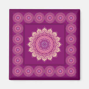 Indian ornament magnet
