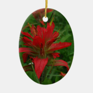 Indian paint brush ceramic tree decoration