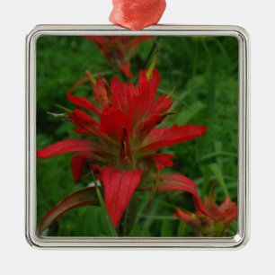 Indian paint brush metal tree decoration