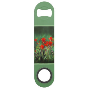 Indian Paintbrush Painting - Original Flower Art
