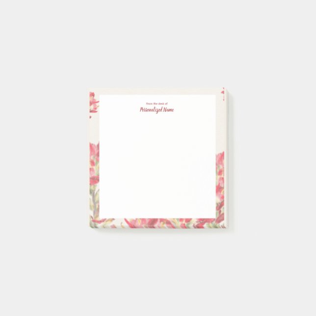 Indian Paintbrush  Post-it Notes (Front)