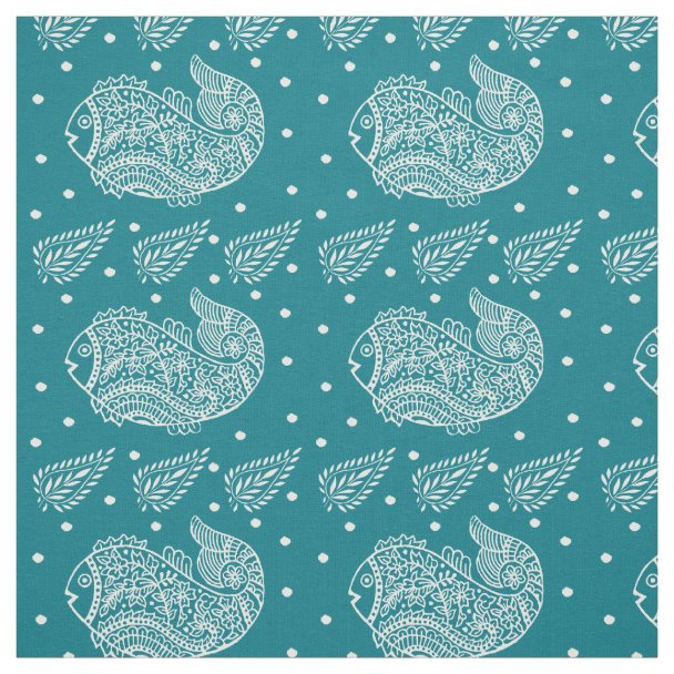 Indian Paisley and Elephant Blockprint Purple Fabric Zazzle